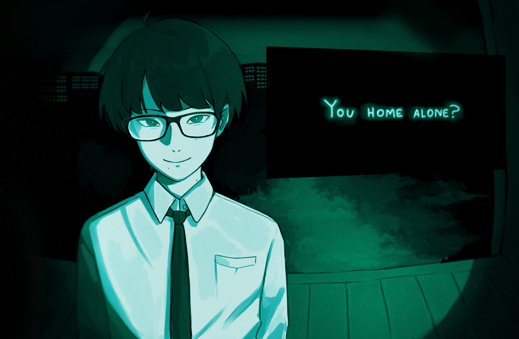 Let him in