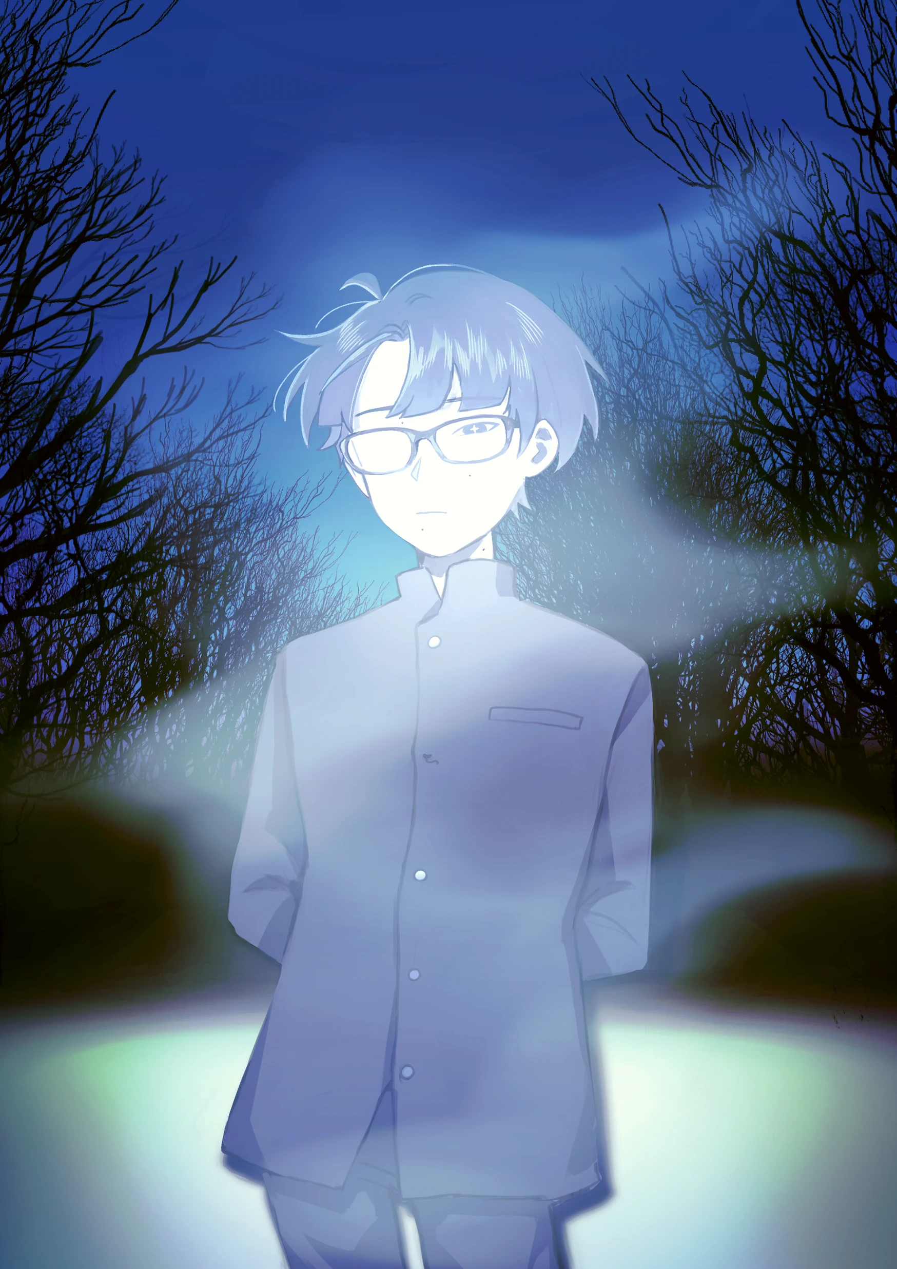 What is the color of solitude, is it blue?