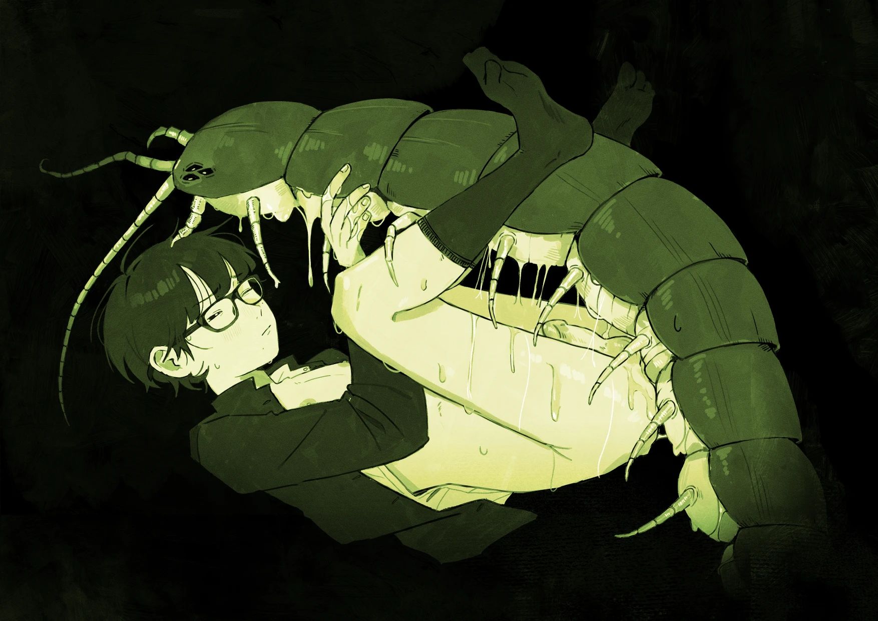 Too many hands on me