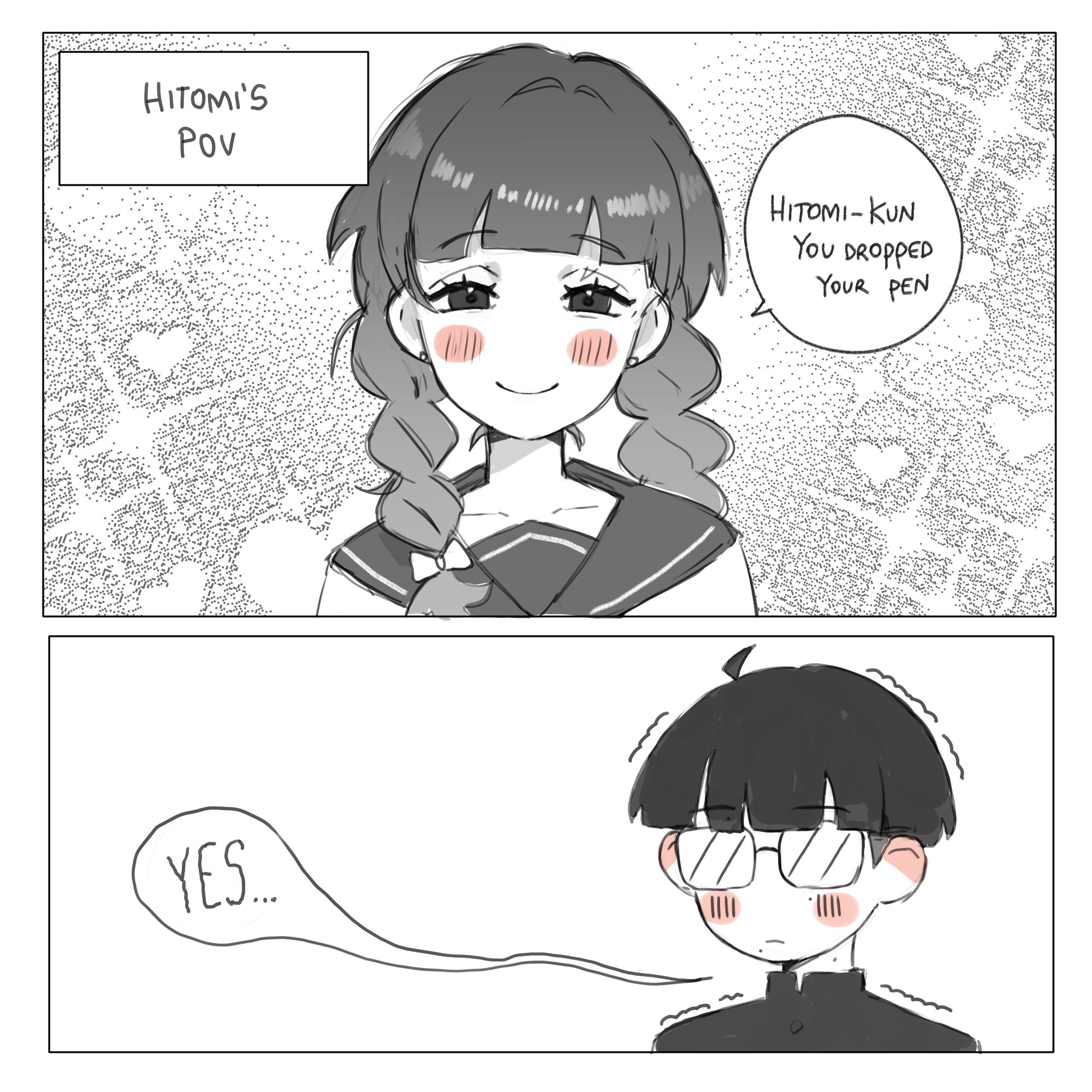 Hitomi's first crush