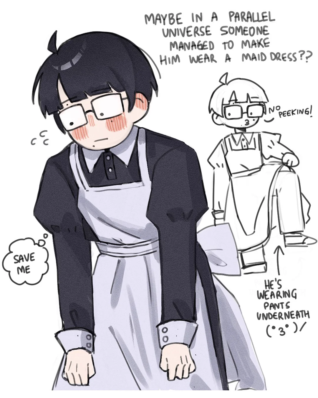 Would we hear a maid dress?