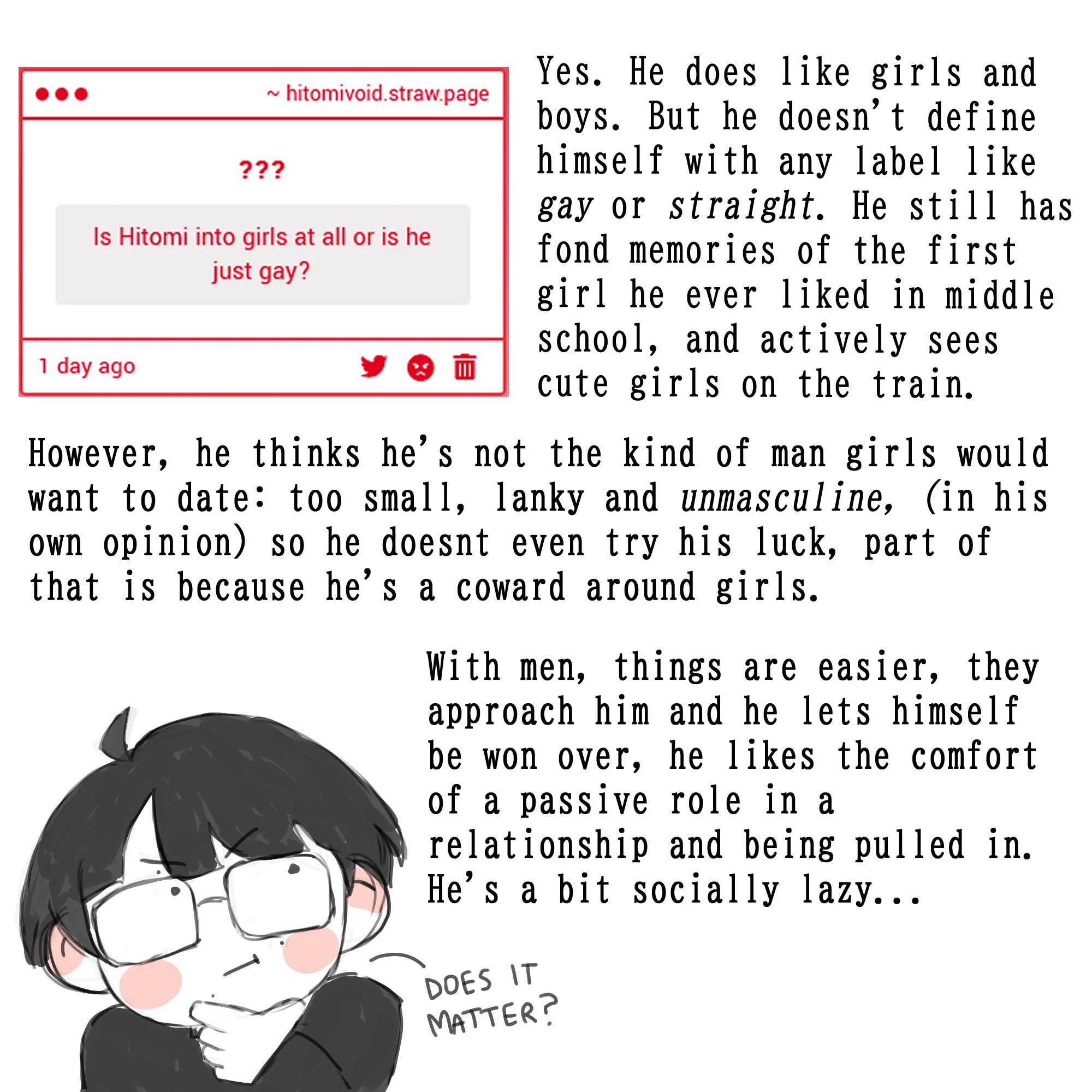 Is Hitomi into girls?