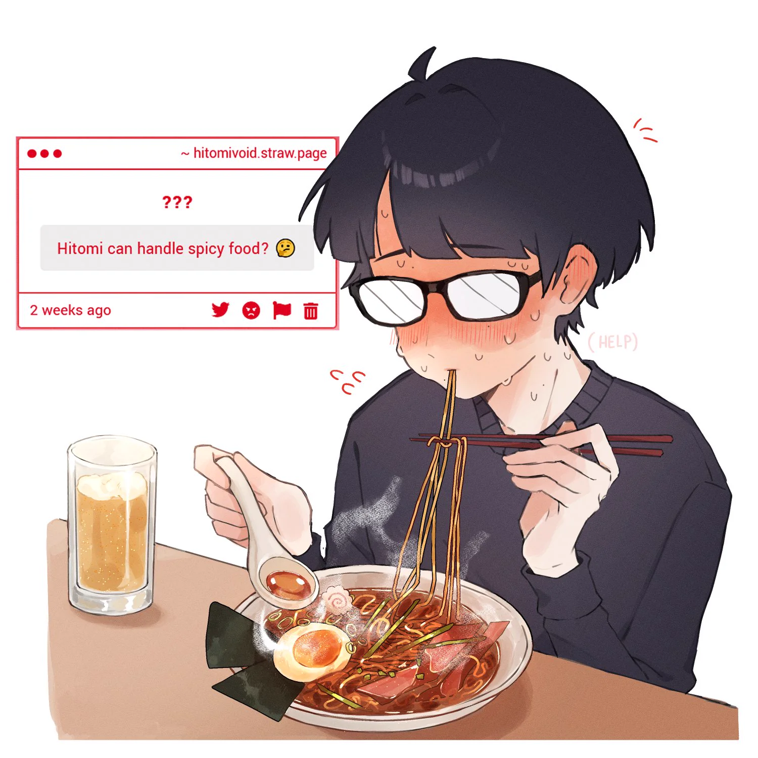 Can he handle spicy food?